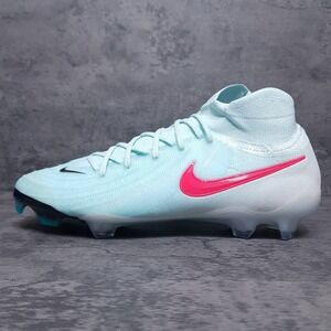 NIKE Phantom Luna 2 Elite FG Soccer Cleats Mens 10 Mint Off Noir Pink FJ2572-300